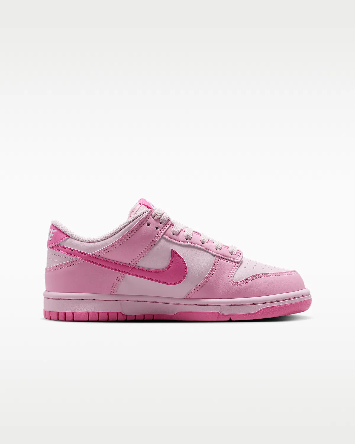 Кроссовки Nike Dunk Low для детей, Pink Rise/Pink Foam/White/Playful Pink — фото 3