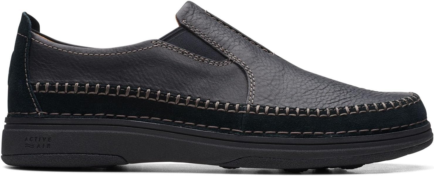 Мокасины Clarks Men's Nature 5 Walk, черный — фото 2