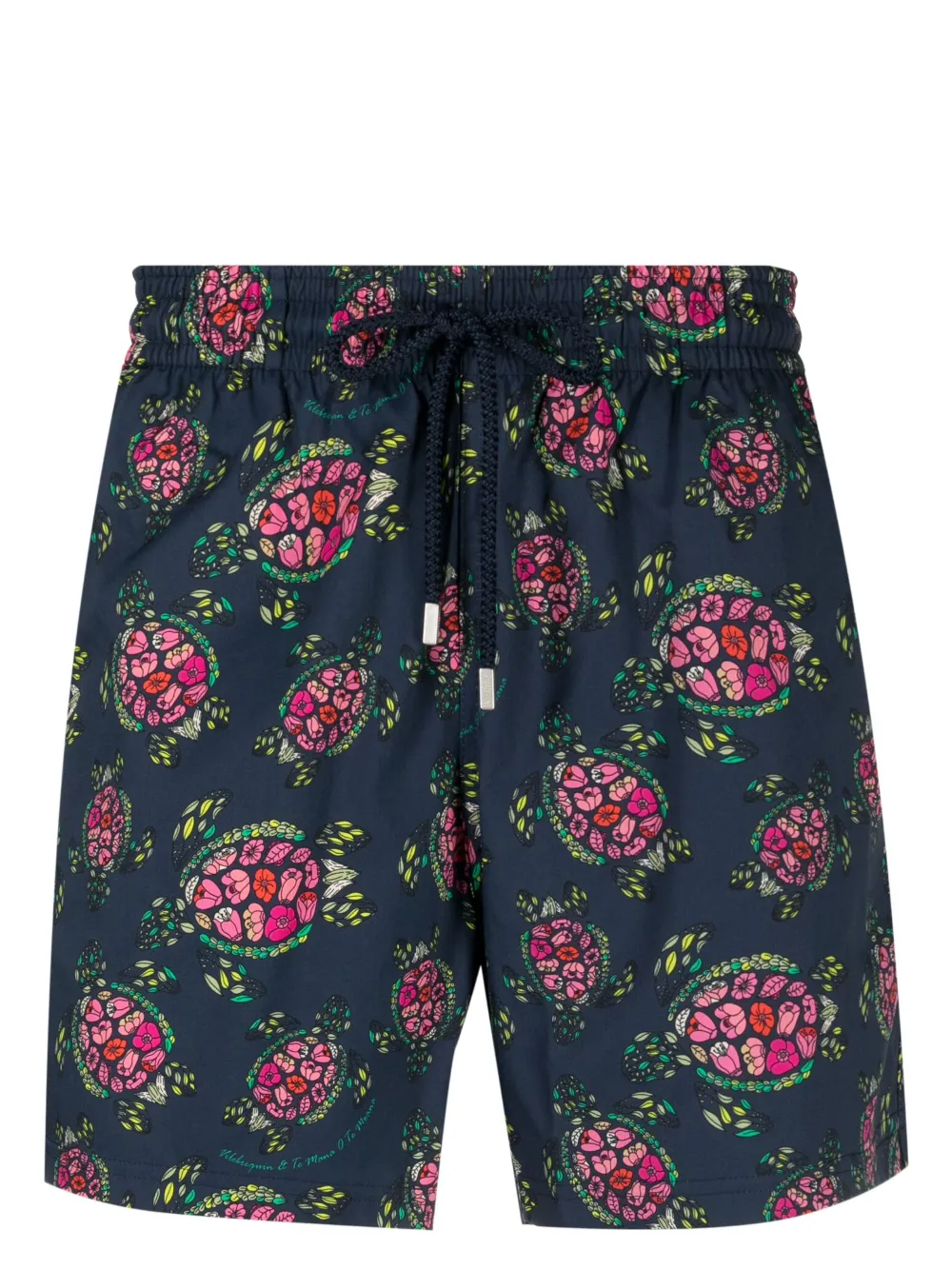 

Плавки-шорты с графичным принтом Vilebrequin, синий