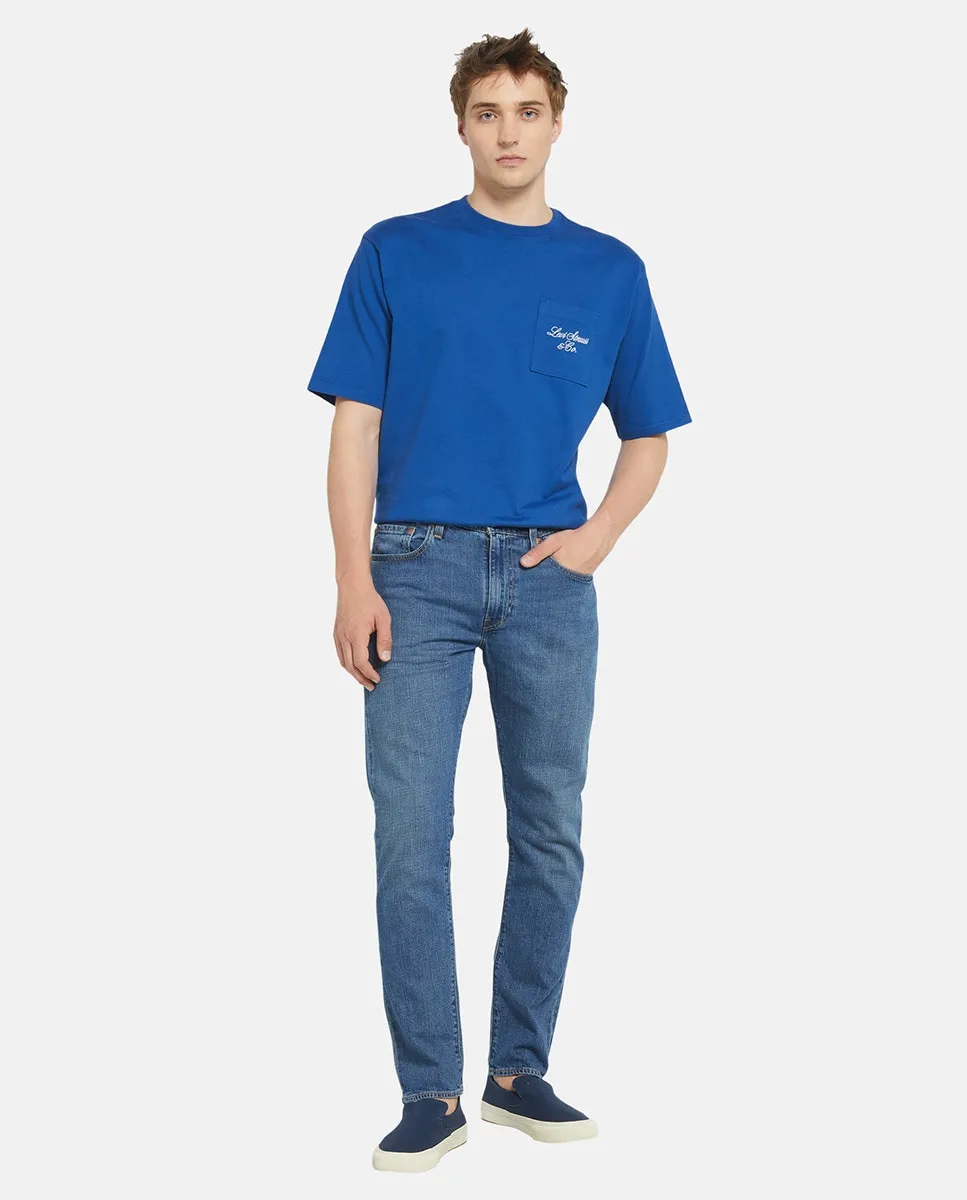 

Мужские зауженные джинсы 512 Slim Taper с льняным оттенком Levi's, синий