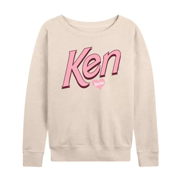 

Женская футболка Ken Love из французского трикотажа с длинным рукавом Barbie, белый