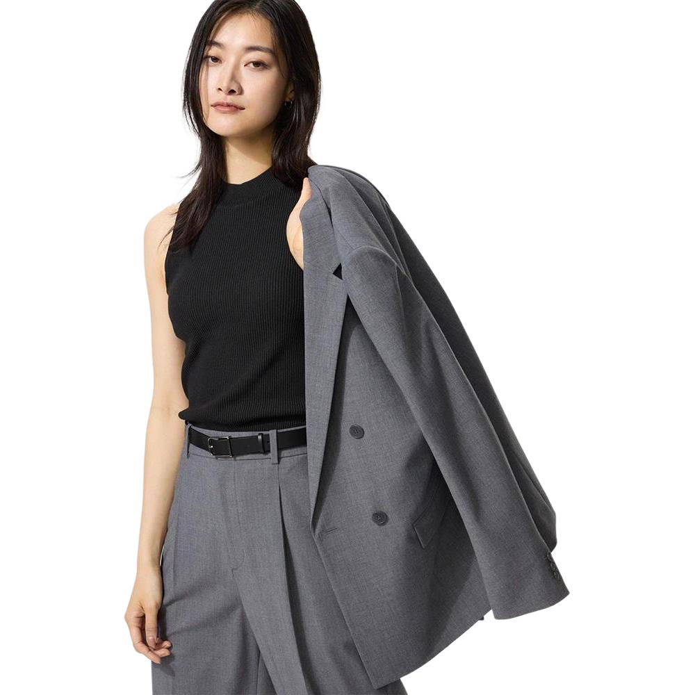 

Женский топ UNIQLO, черный