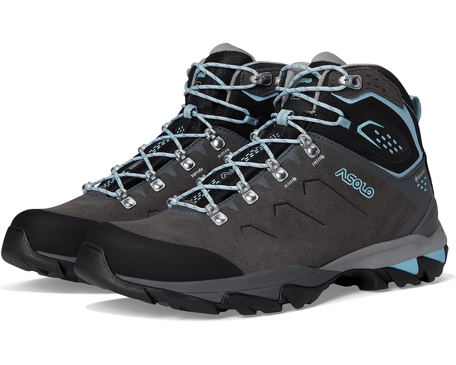 

Походные ботинки Asolo Acadia Mid Lth GTX, цвет Graphite/Sky Blue