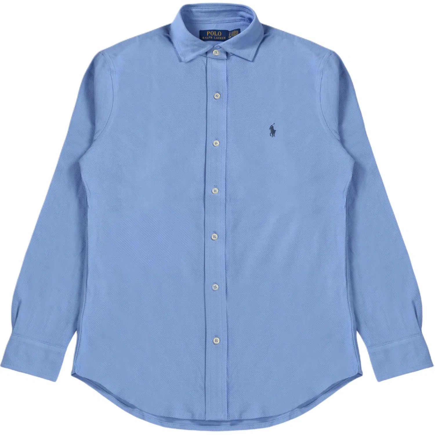 Рубашка с вышивкой Polo Pony Polo Ralph Lauren синяя