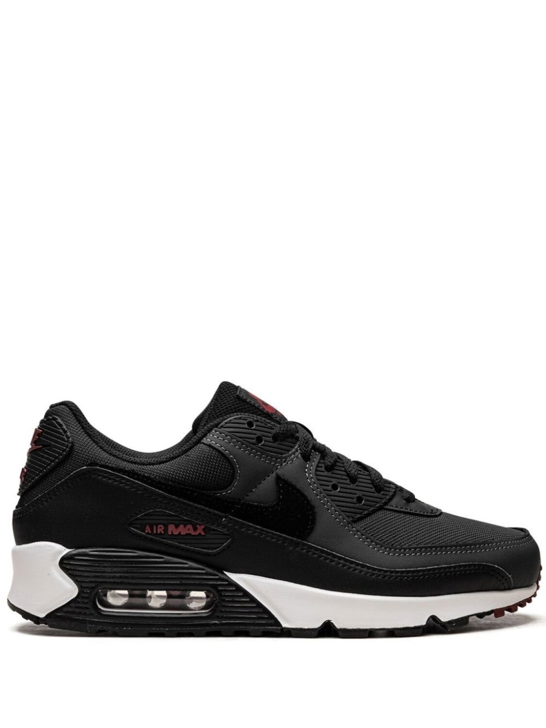 

Кроссовки Air Max 90 Anthracite Team Red Nike, черный