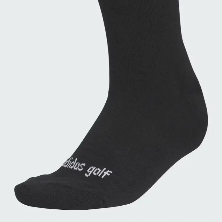 Adidas PERFORMANCE LOGO SOCKS Носки до колена для женщин 1 пара черный/белый — фото 4