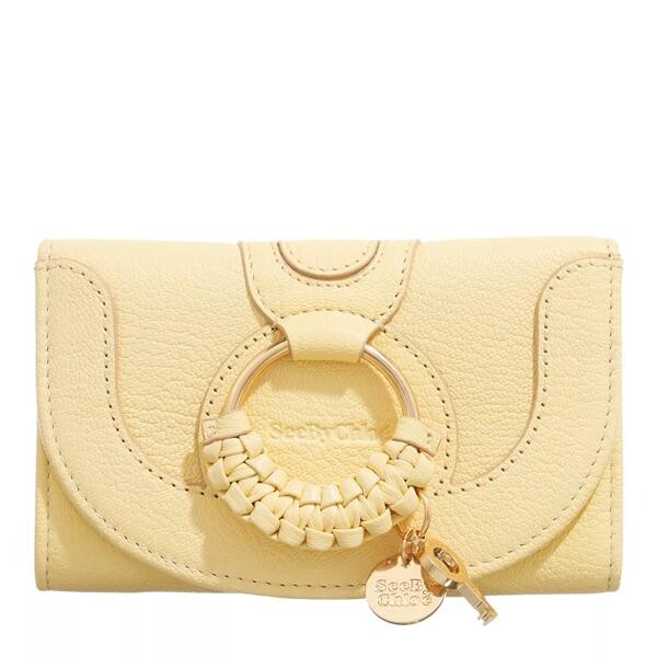 

Кошелек hana wallet leather pure See By Chloé, желтый
