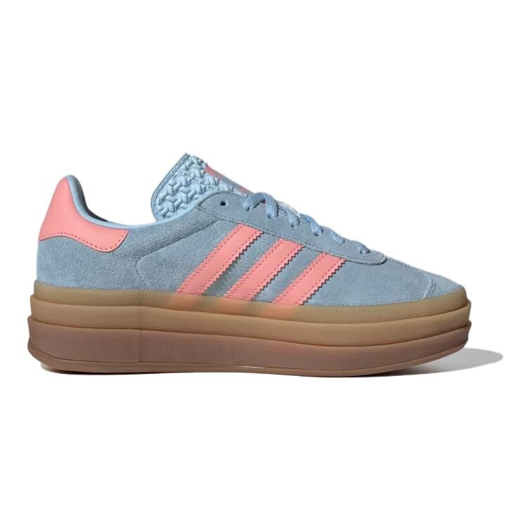 Adidas Gazelle Bold J 'Clear Sky Semi Pink Spark' Adidas Originals, синий/розовый — фото 2