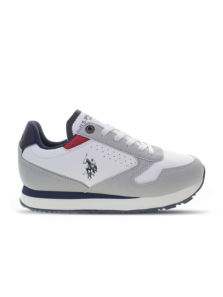 

Кроссовки на шнуровке U.S. Polo Assn., цвет grau/weiß