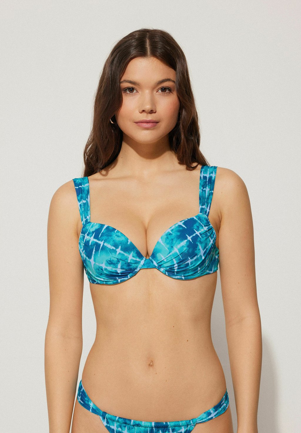 

Верх бикини OCEAN ESSENCE Tezenis, синий