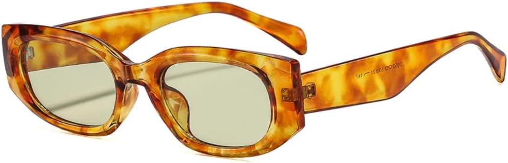 

Солнцезащитные очки с защитой UV400 | Кошачий глаз, леопардовый принт, синий | для женщин и мужчин, для занятий спортом на открытом воздухе и вождения DSVIGF, Amber Yellow Green