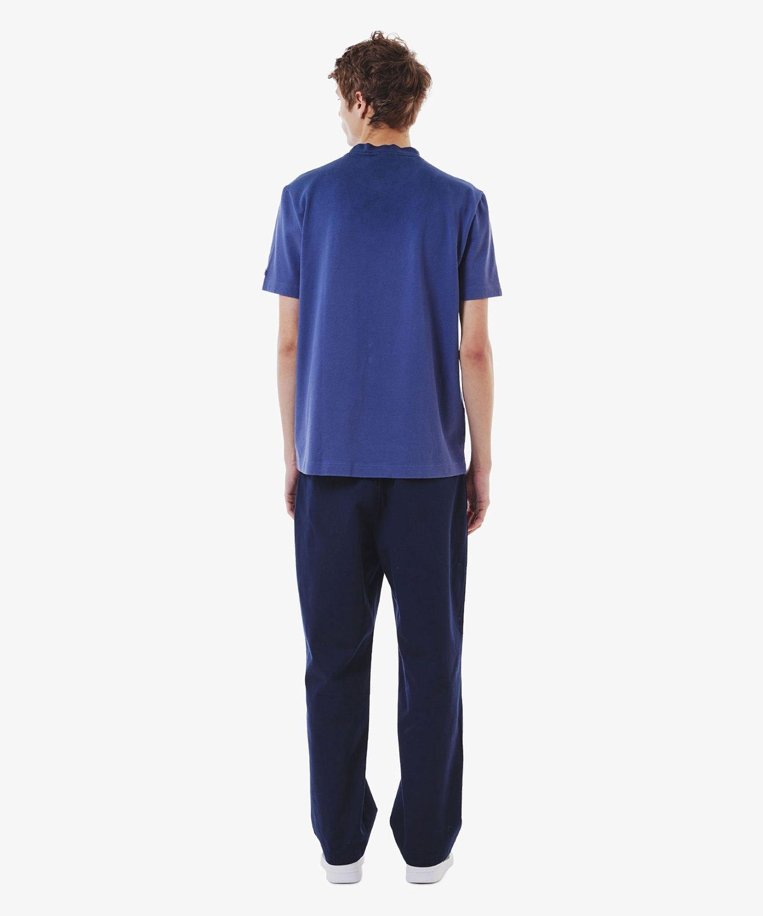 Удобные широкие брюки чинос / широкие брюки LACOSTE, Navy — фото 3