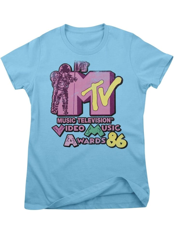 

Футболка MTV Video Music Awards 86 Girly Tee синего цвета MTV, Синий, Футболка MTV Video Music Awards 86 Girly Tee синего цвета MTV