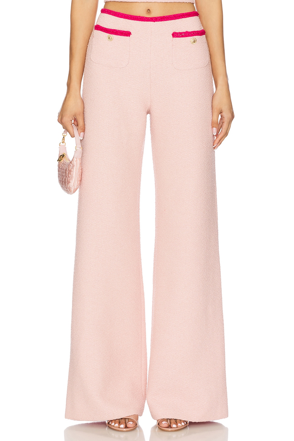 

Брюки Windsor Amanda Uprichard, light pink & pink