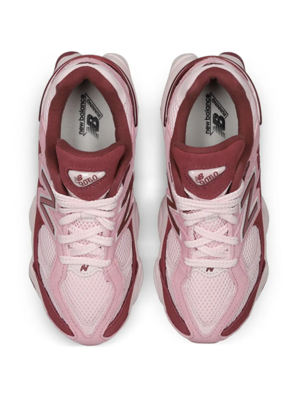 Кроссовки 9060 GS New Balance Kids, розовый — фото 2