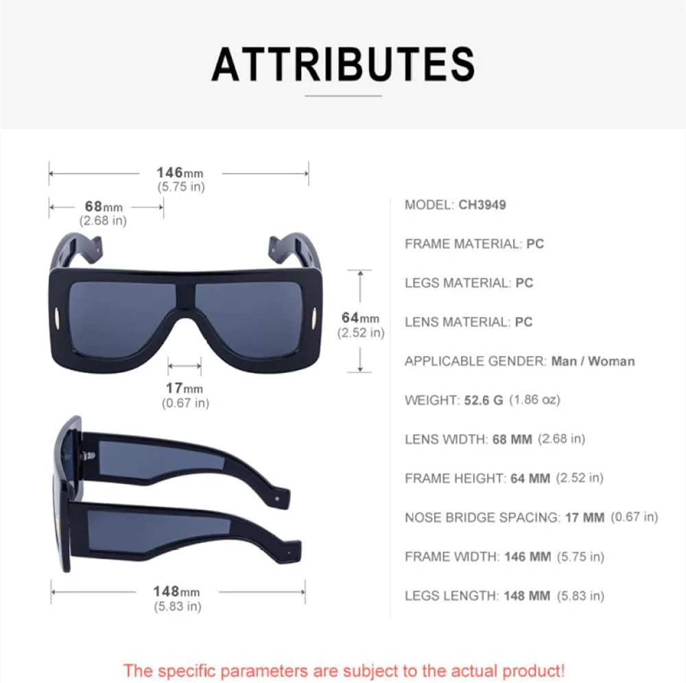 

MUTYNE Модные цельные солнцезащитные очки большого квадратного размера для женщин, винтажные солнцезащитные очки с заклепками, сексуальные женские очки UV400, Blue