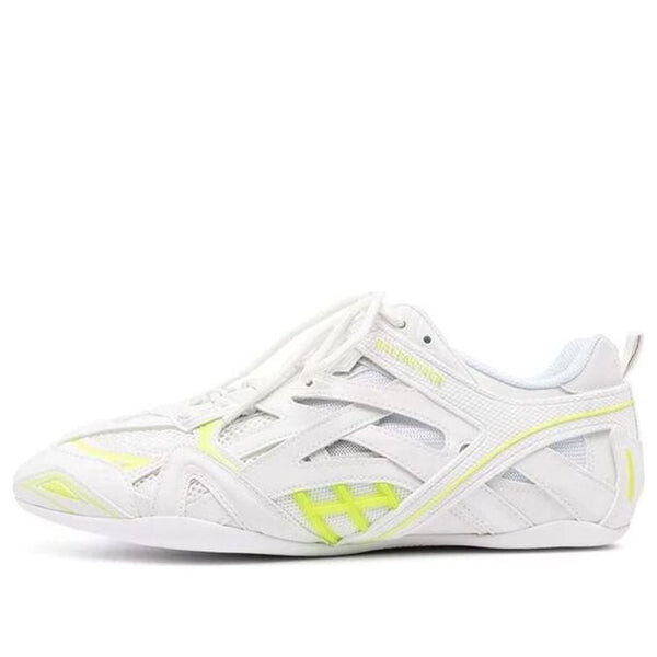 

Кроссовки drive sneaker 'white fluo yellow' Balenciaga, белый