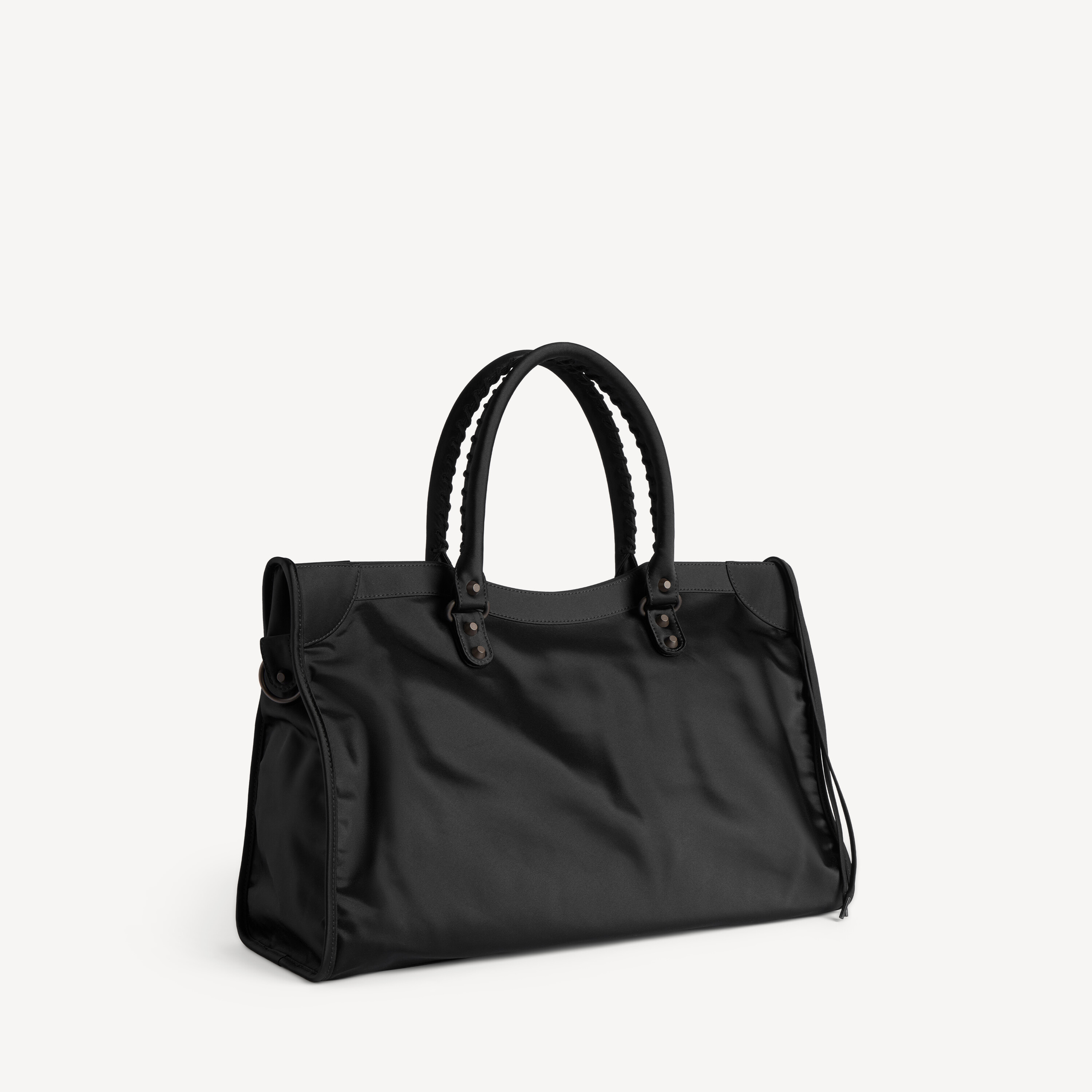 Мужская сумка le city большого размера в черном цвете BALENCIAGA, черный — фото 3