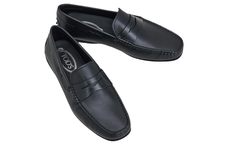 TOD'S Gommino Loafers мужские черные — фото 3