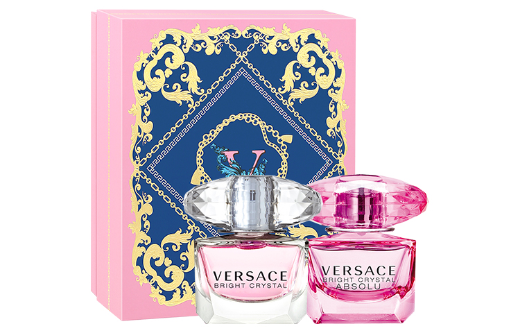 Набор парфюмерной воды Versace: Bright Crystal + Pour Femme Dylan Blue, 5 мл х 2 — фото 4