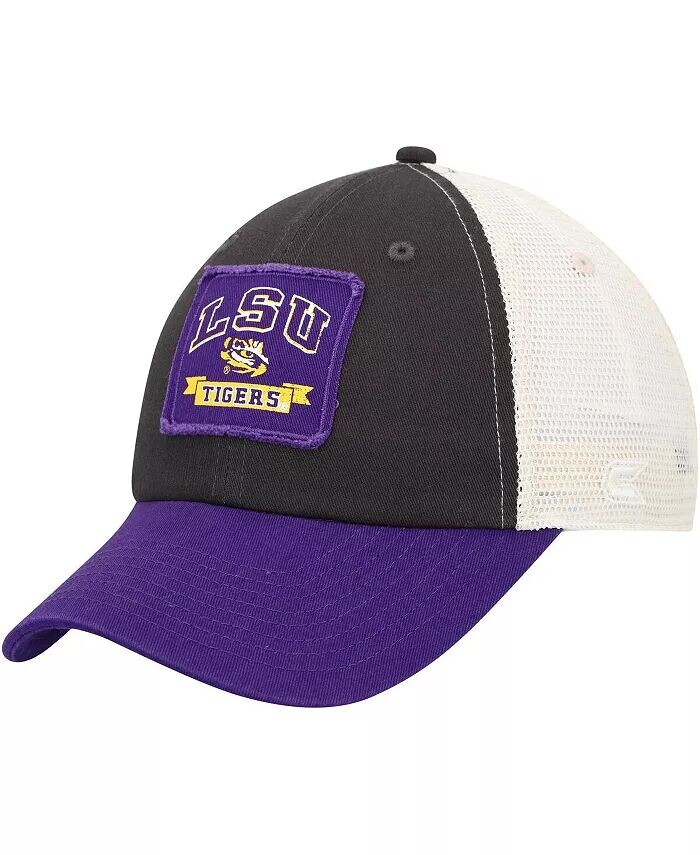 

Мужская темно-серая кепка LSU Tigers Objection Snapback Colosseum