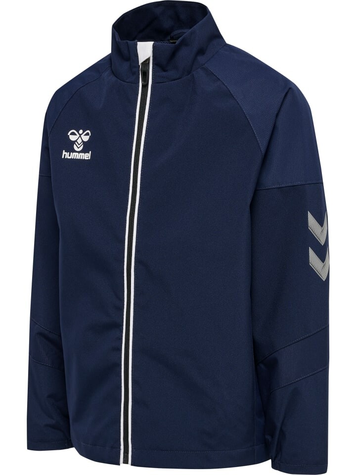 Толстовка Hummel Reißverschluss Jacket Hmllead Multisport Kinder, цвет MARINE — фото 4