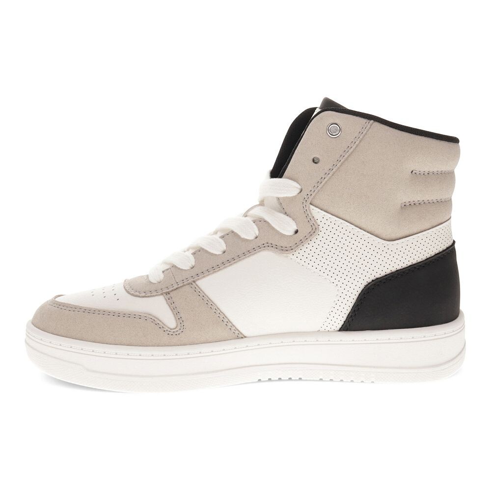 Женские высокие кроссовки Levi's Drive Hi 2, цвет White Sand Black — фото 3