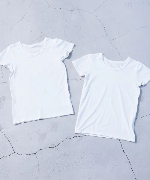Футболка-борцовка детская 2 шт., Tencel, белый