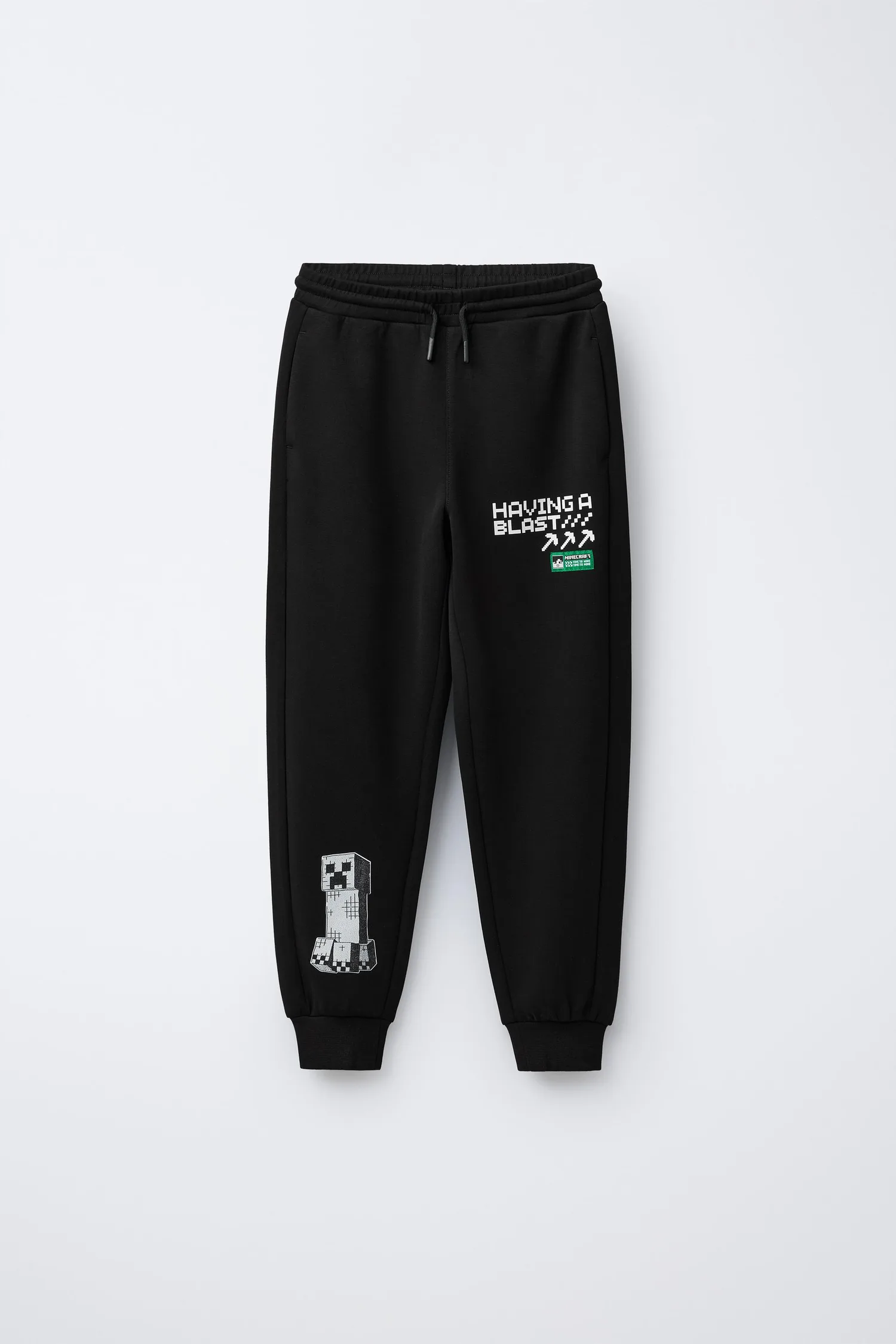 Minecraft mojang ab.  спортивные штаны Zara, черный