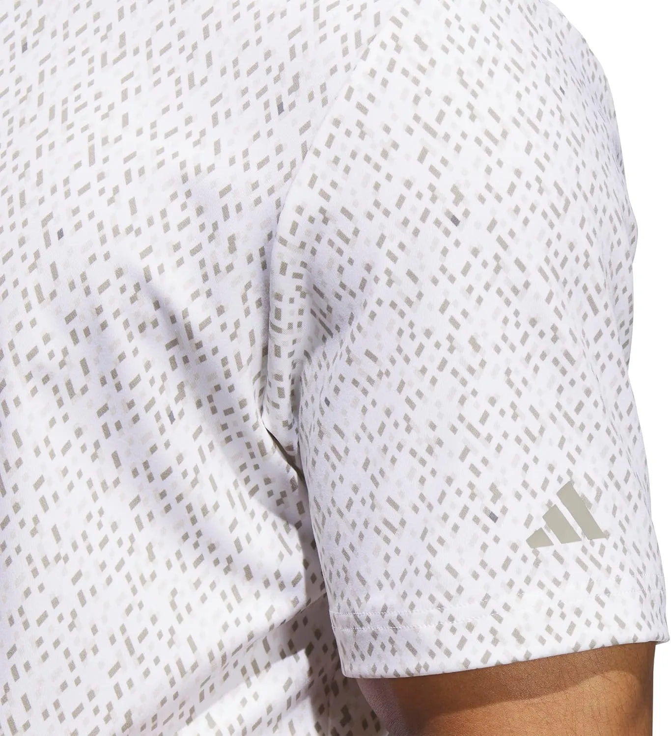 Футболка-поло adidas Men's Ultimate365 Micro Argyle — фото 3