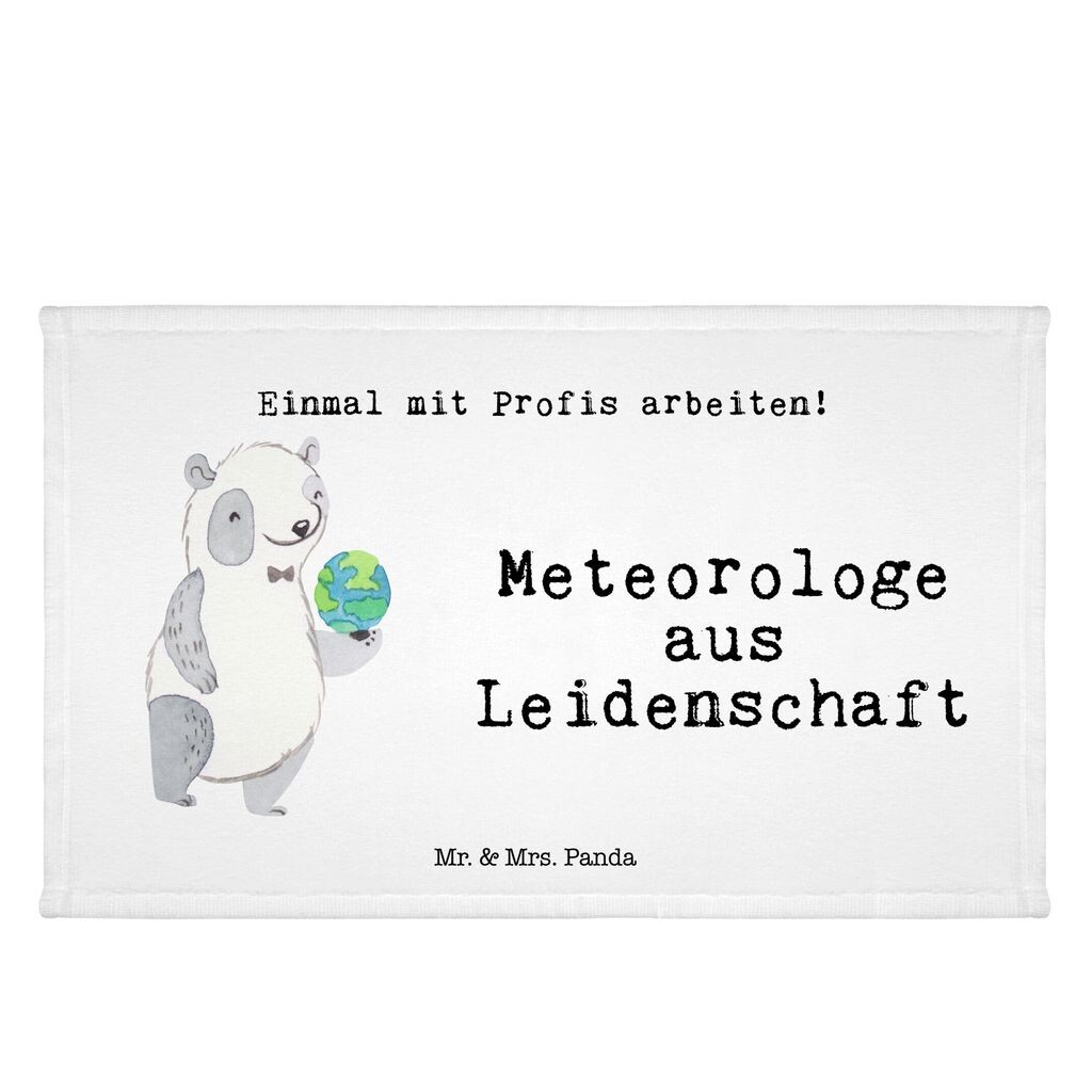 

Полотенце для гостей Mr. & Mrs. Panda Meteorological Passion — белое — подарок, спортивное полотенце, махровая ткань, спасибо, гостевое полотенце, дорожное полотенце, для сотрудников, обучение, белый