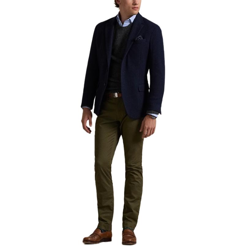 Polo Ralph Lauren Брюки Casual FW24 мужские Olive Green — фото 3