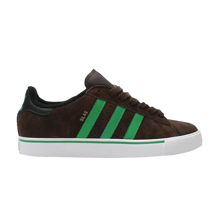 

Кроссовки Silas Baxter-Neal x Campus Vulc 'Espresso Signal Green', коричневый