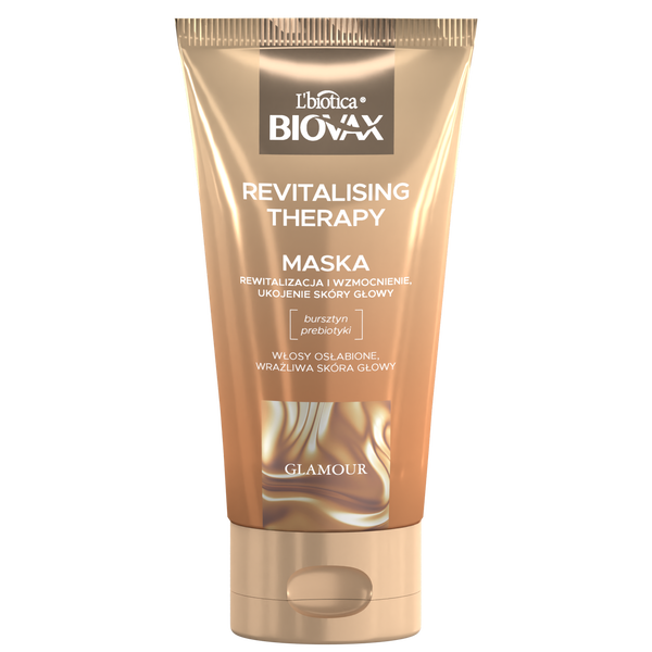 

Укрепляющая маска для волос, 150 мл L'Biotica Biovax Glamour revitalising therapy