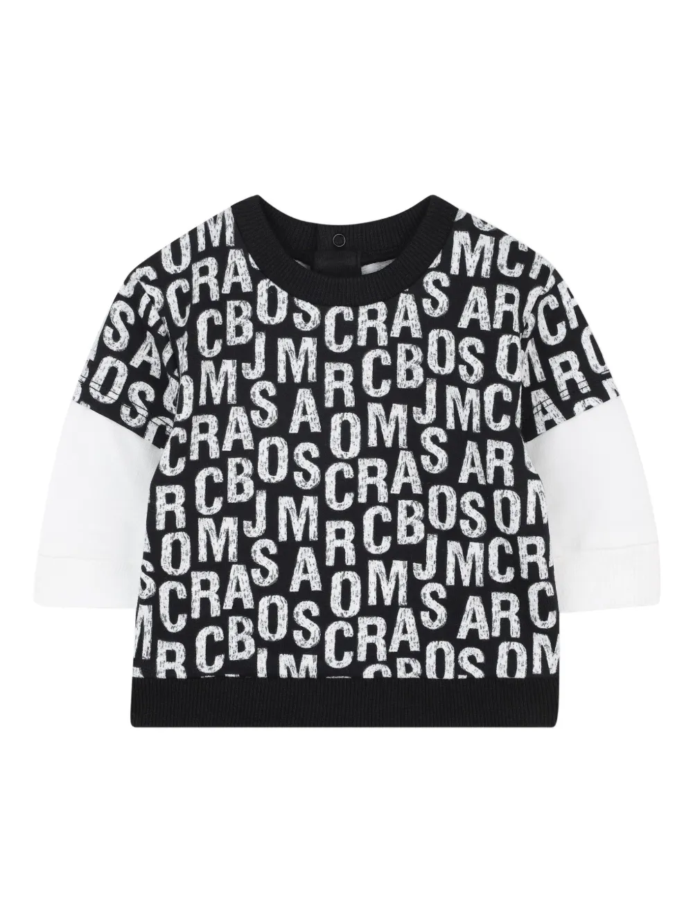 Спортивный костюм с логотипом Marc Jacobs Kids, черный — фото 3