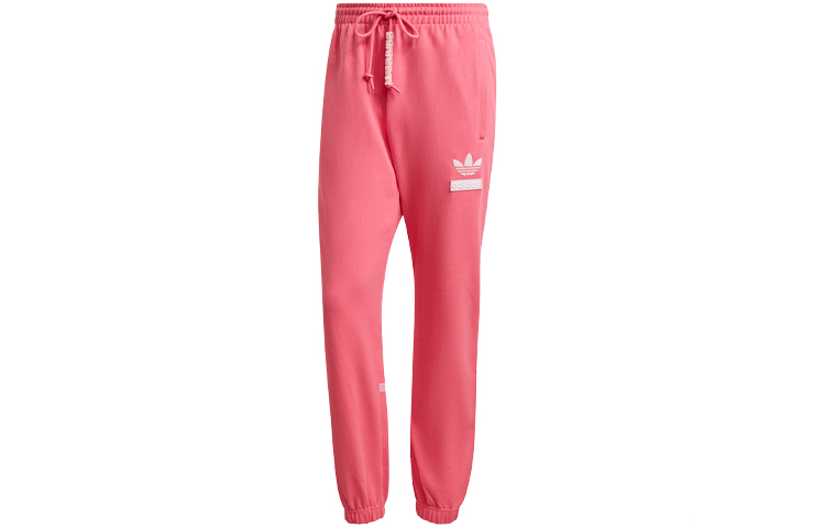 Мужские спортивные брюки Adidas Originals Полунеоновый розовый — фото 2