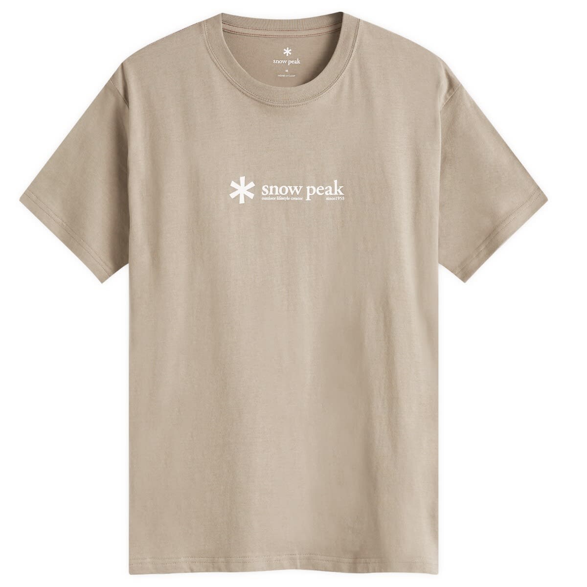 

Футболка Snow Peak Chest Logo T-Shirt, цвет Pro Green