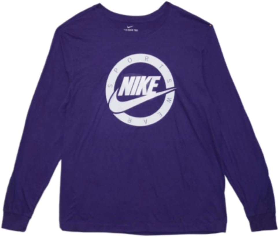 

Футболка с длинным рукавом из хлопка Nike Sportswear Graphic Graphic Purple/White, Orange/White, Белый, Футболка с длинным рукавом из хлопка Nike Sportswear Graphic Graphic Purple/White, Orange/White