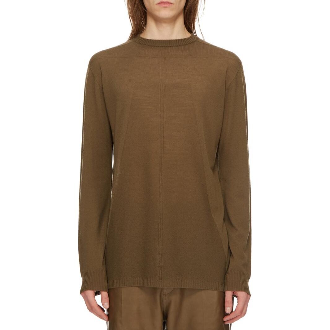 

Свитер мужской цвет бобов Rick Owens, цвет Bean color