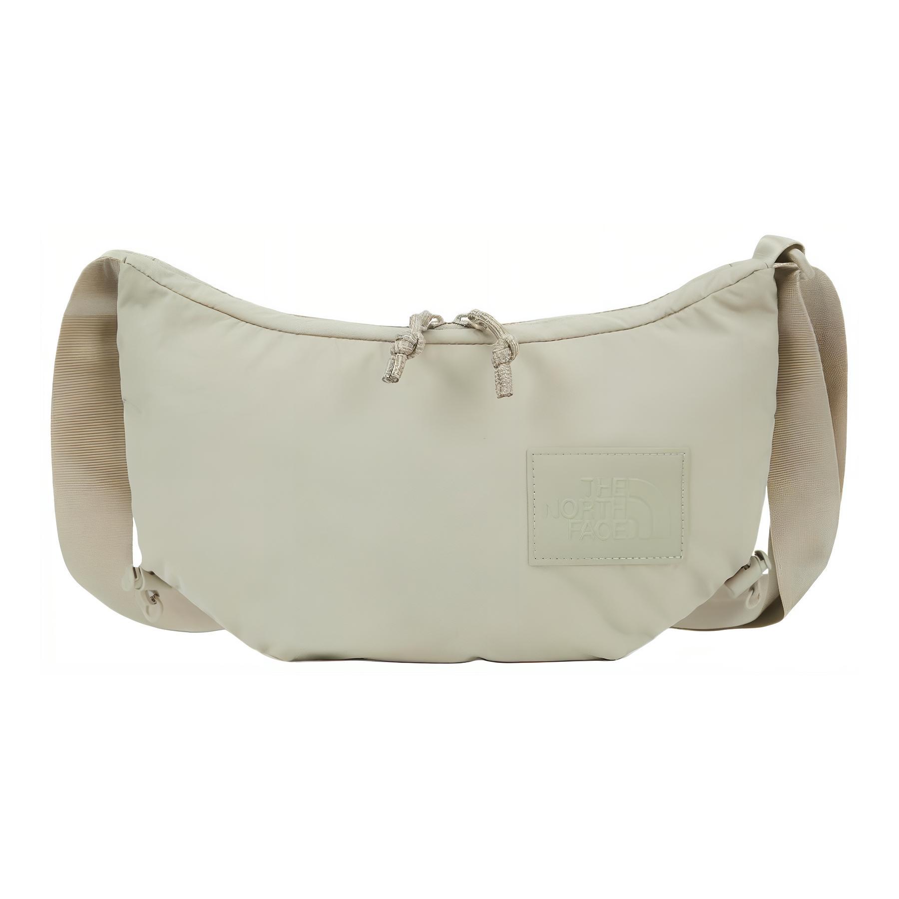 

THE NORTH FACE Женская наплечная сумка через плечо дорожная нейлоновая серо-бежевая, Gray & Beige