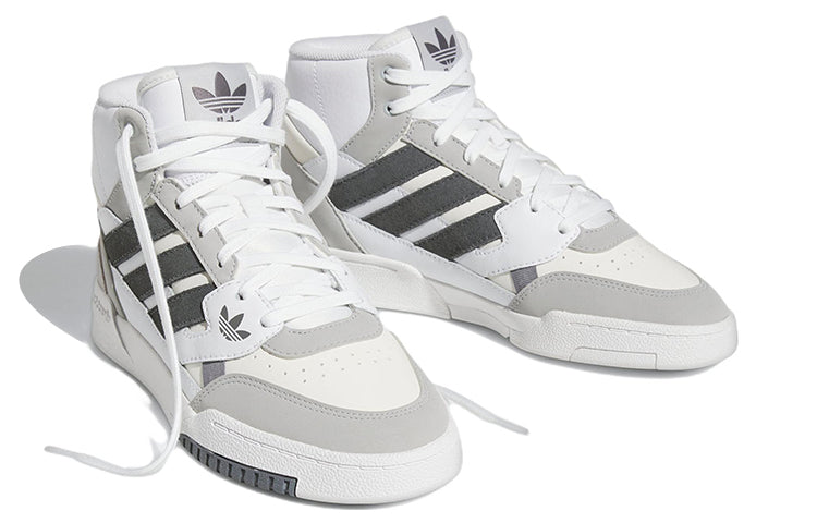 Кеды (WMNS) adidas originals Drop Step 'White Grey' FZ5718 — фото 3