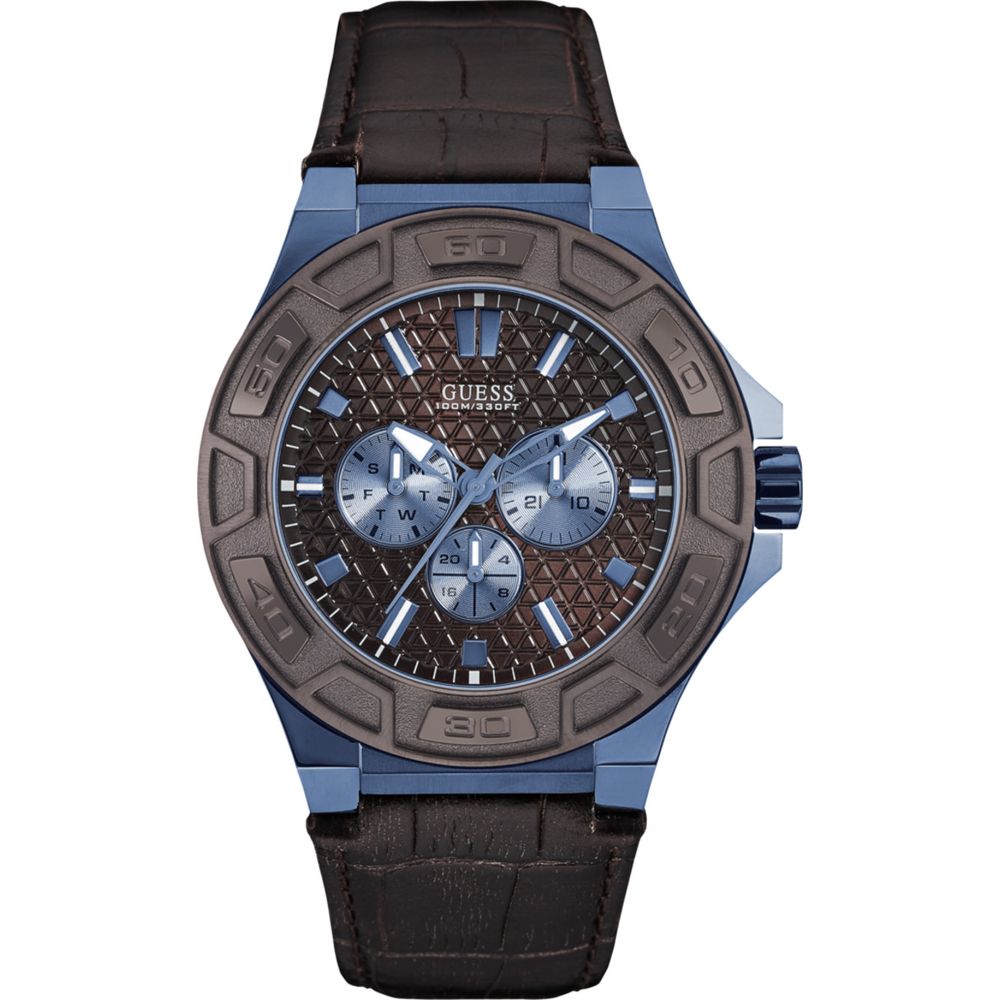 

Часы из коричневого полиэтилена GUESS
