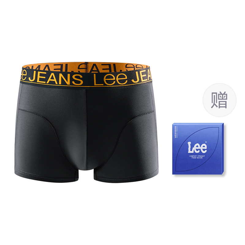 

Классические 101 Underpants мужские боксеры 1 упаковка Lee, черный