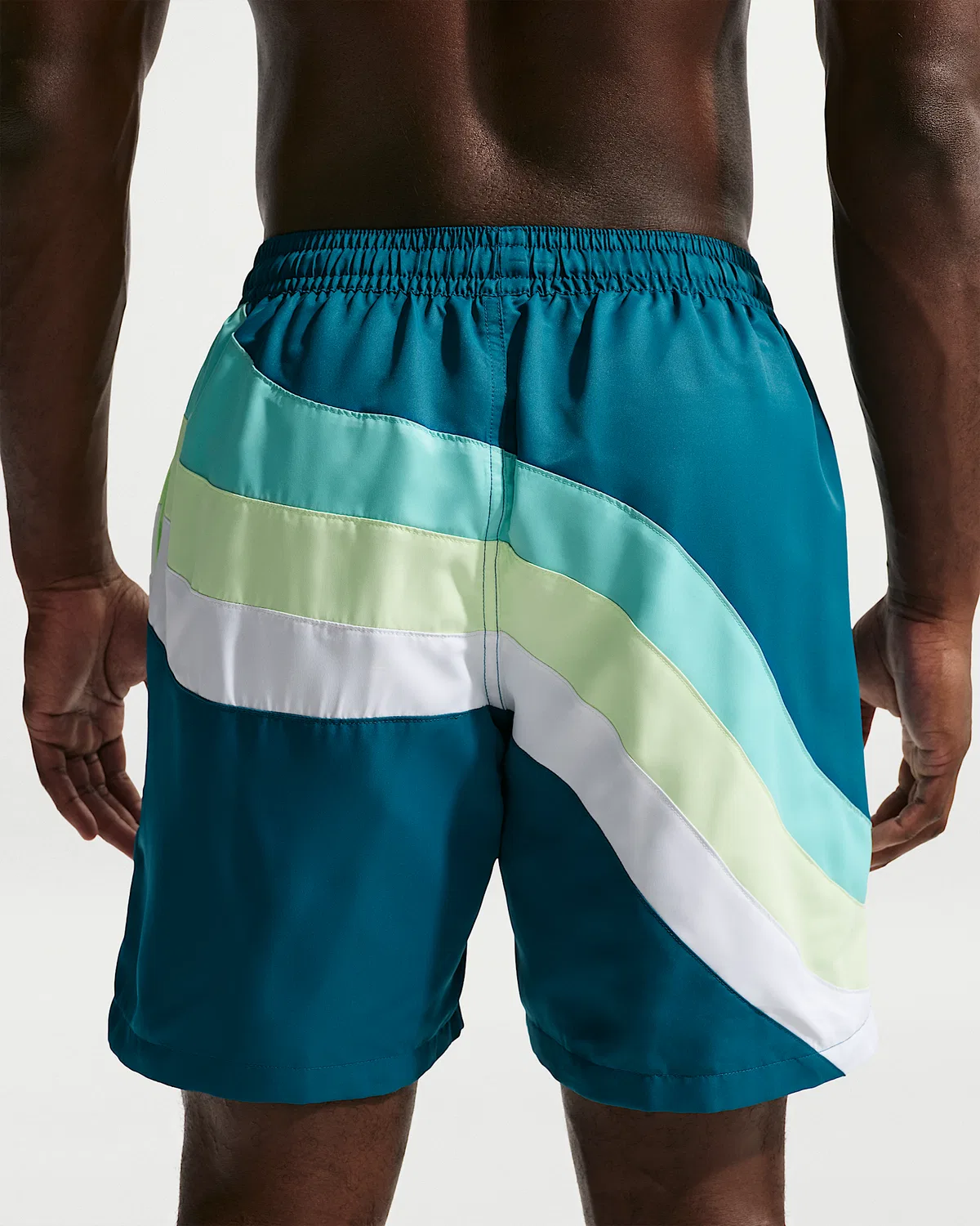 Мужские плавки Nike Swim Breaker 7" с полной подкладкой, Green Abyss — фото 3