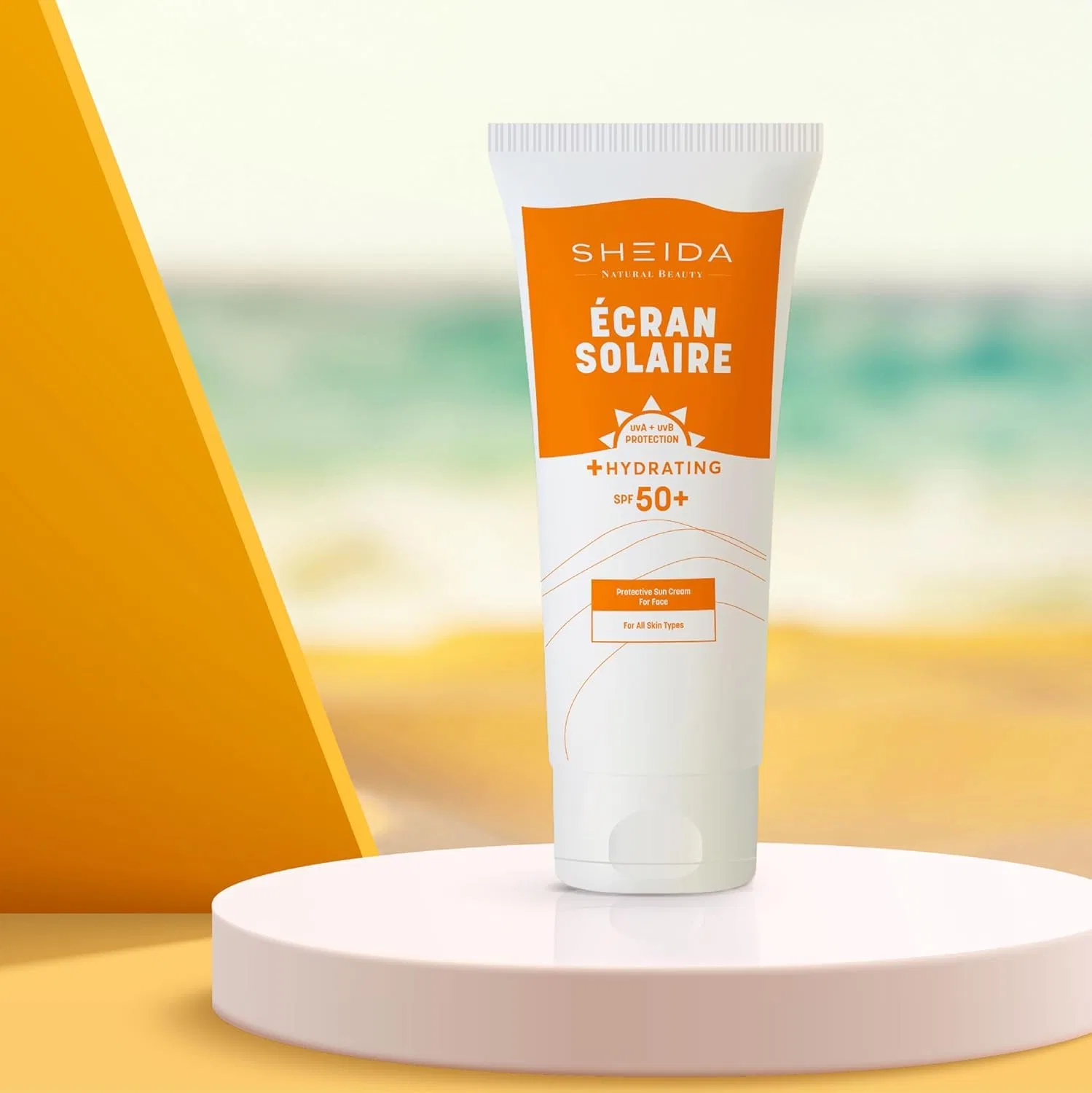 Солнцезащитный крем для лица «Ecran Solaire» SPF 50+ от Sheida, 75 мл Sheida — фото 4