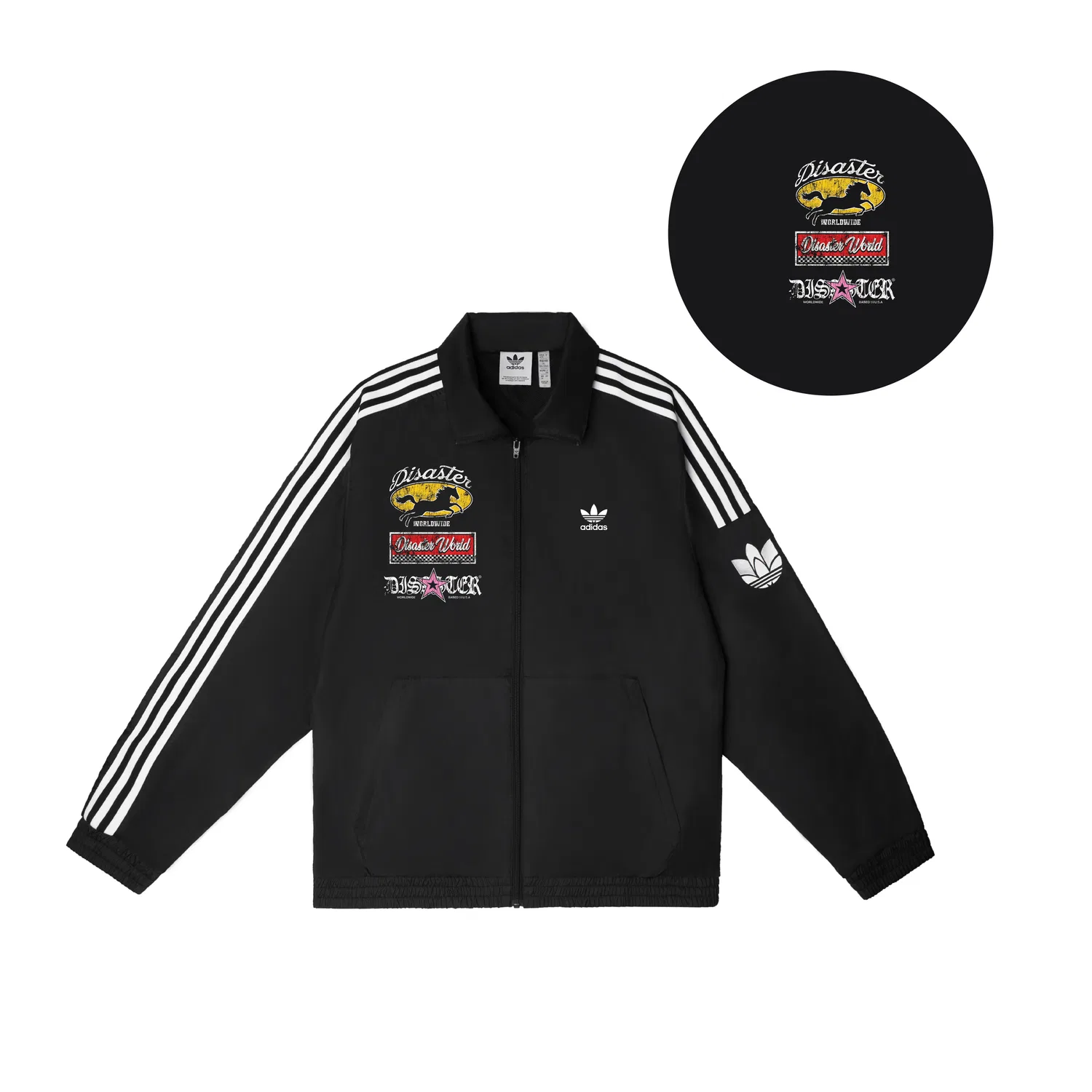 Куртка 3 Stripe мужская Adidas Originals, Black — фото 3