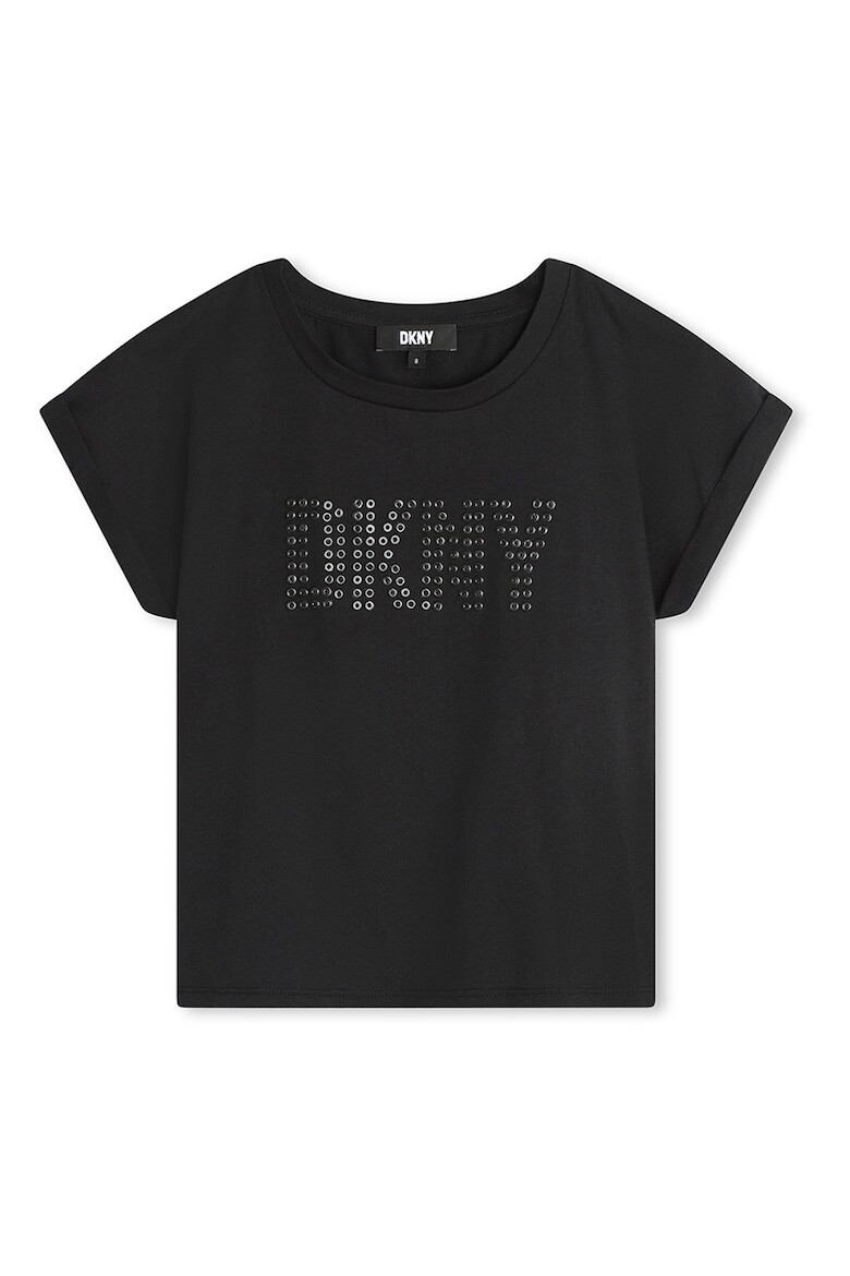

Футболка с логотипом Dkny, черный