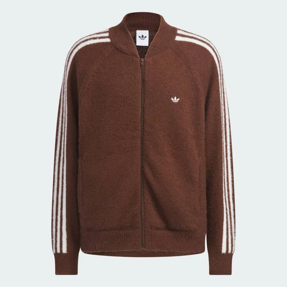 Спортивная трикотажная футболка SST Adidas, brown — фото 4