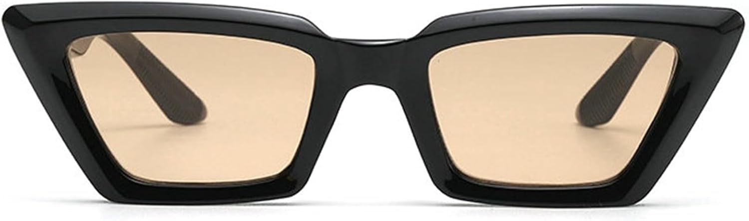 

Солнцезащитные очки «кошачий глаз» в маленькой оправе, женские, модные, черные, градиентные, с защитой от УФ-излучения UV400, мужские, трендовые, с заклепками, прямоугольные helena, C2