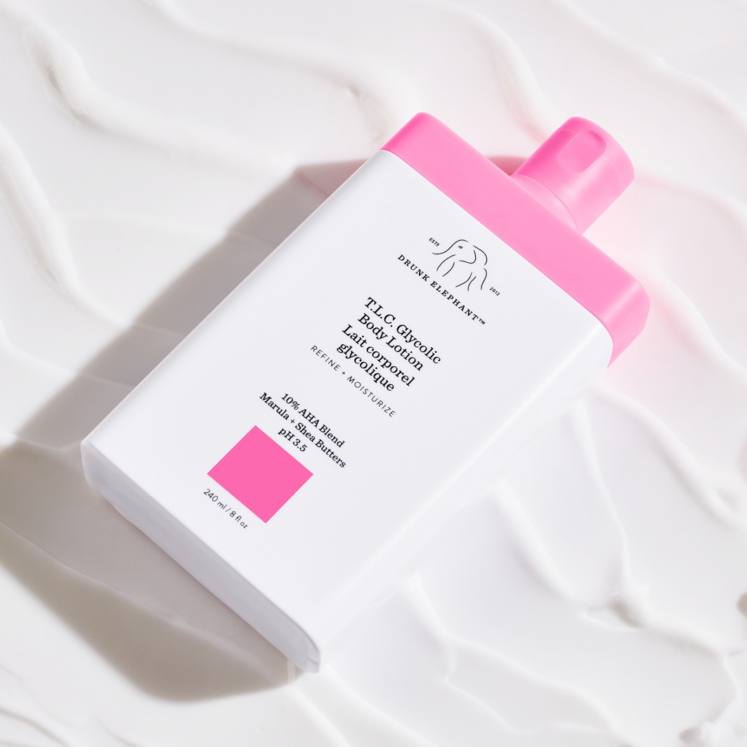 Лосьон для тела t.l.c. glycolic body lotion Drunk Elephant, объем 240 мл — фото 4